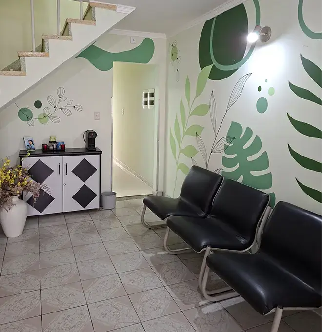 Consultório da Dra. Gislaine Vieira — recepção
