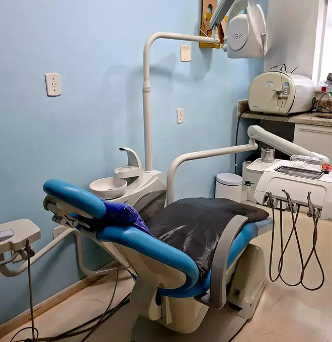 Consultório da Dra. Gislaine Vieira — sala clínica